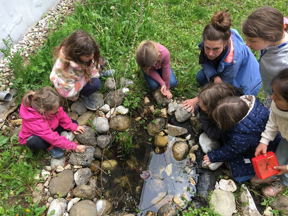 école dans la nature